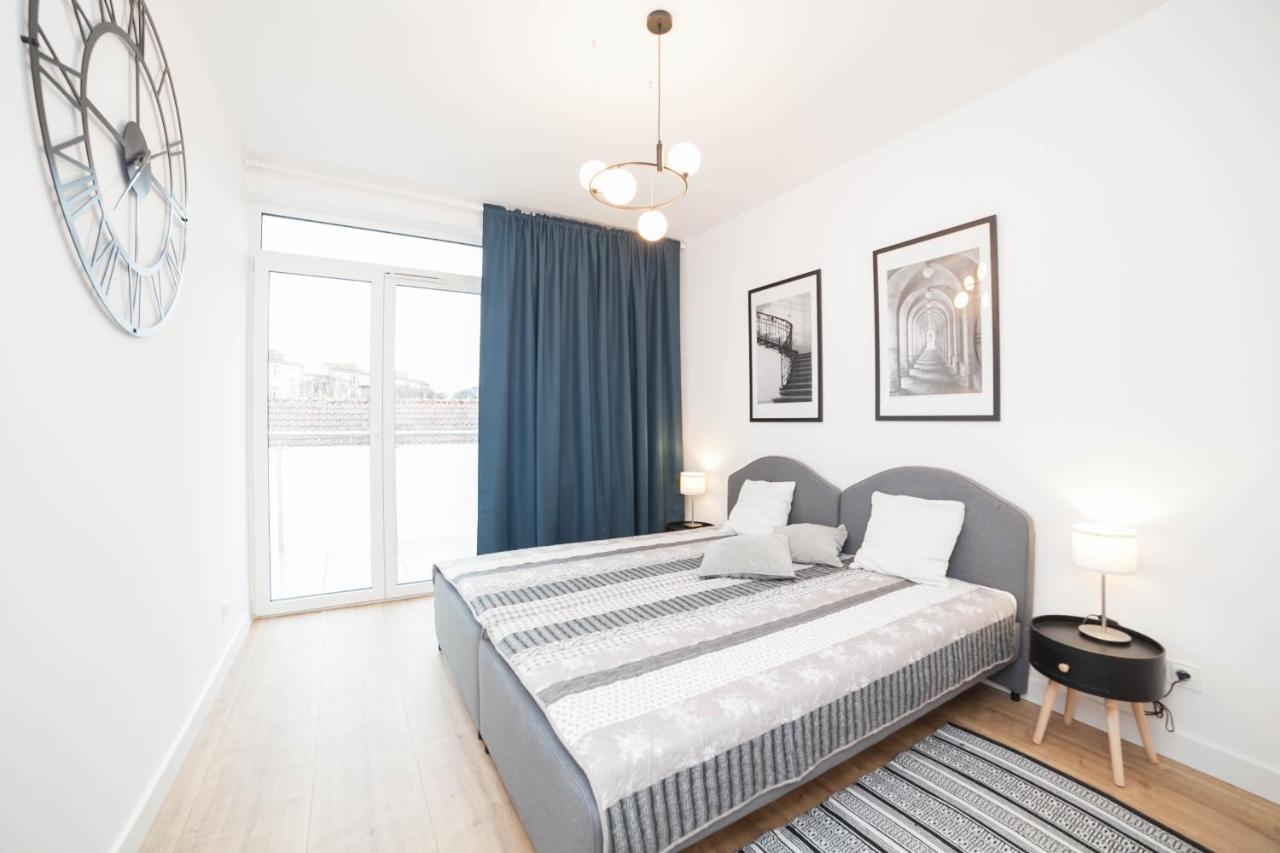 Mragowo Dwupoziomowy Apartament Indygo 85M2 Z Widokiem Na Jezioro Exterior photo